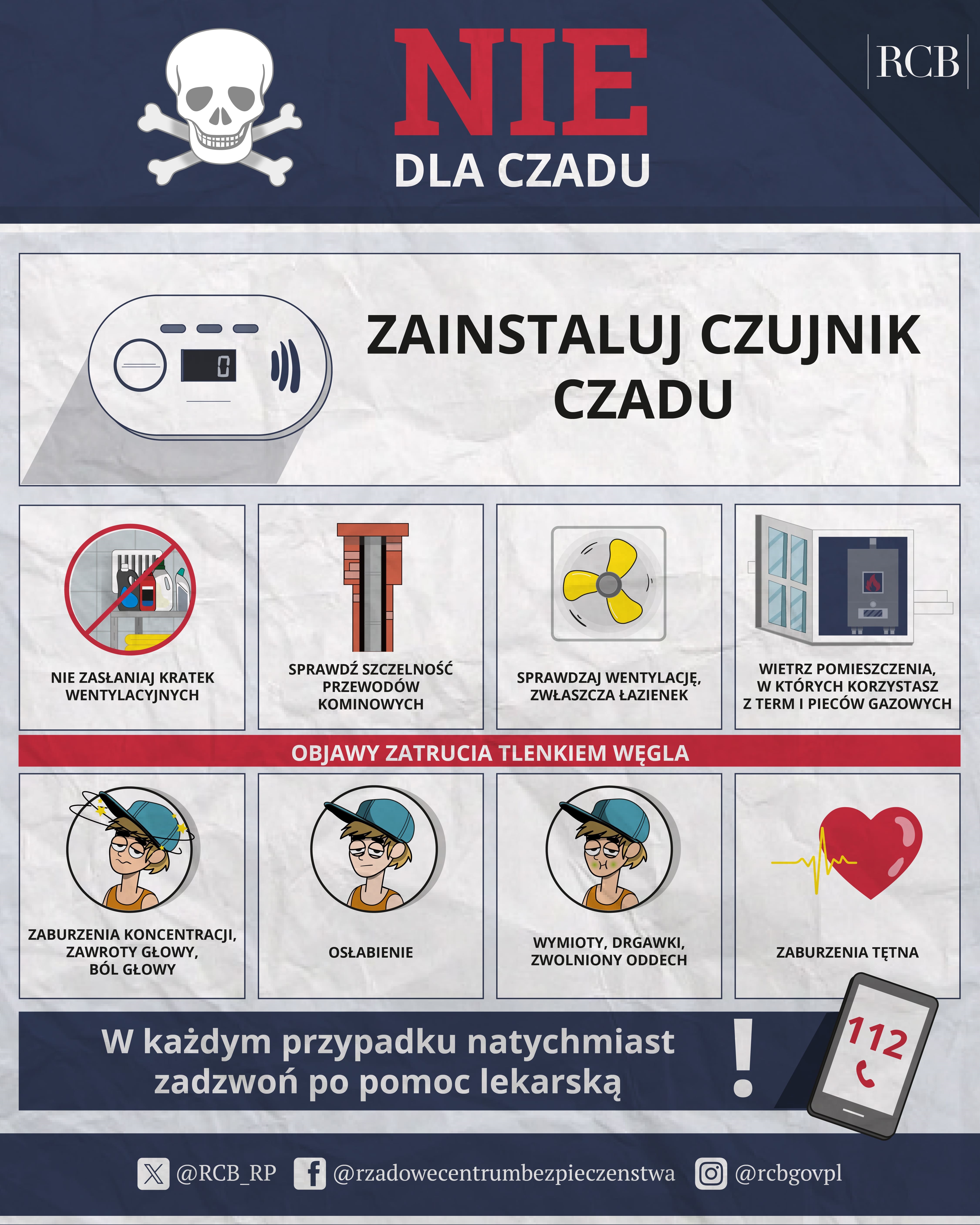 aktualność: Nie ryzykuj. Czujnik ratuje życie!